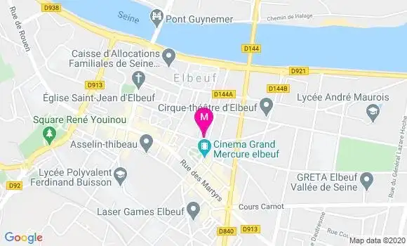 Localisation Dr Christophe Seidman