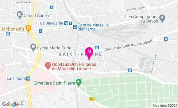 Localisation Dr Moise Benichou