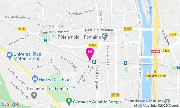 Localisation Dr Antoine Mathias