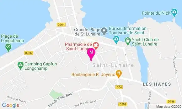 Localisation Dr Elisabeth Leborgne
