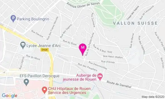 Localisation Dr Delphine Beaugrand