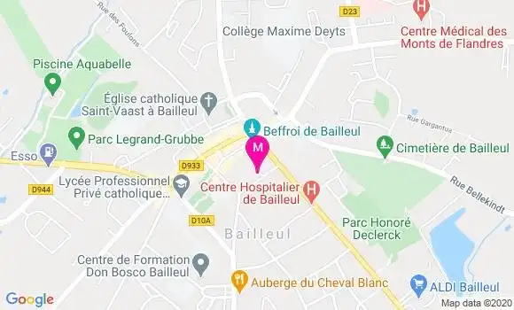 Localisation Dr Sophie Lemaitre