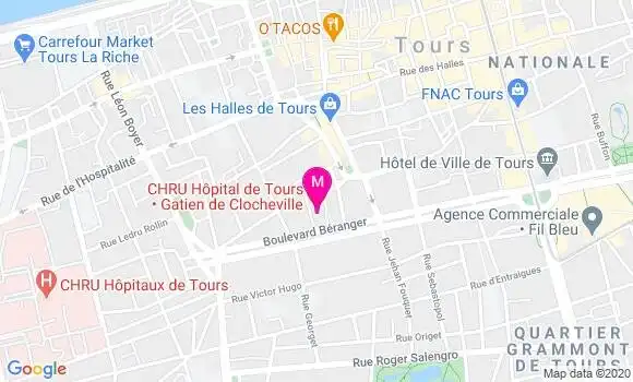 Localisation Dr Violaine Lefranc