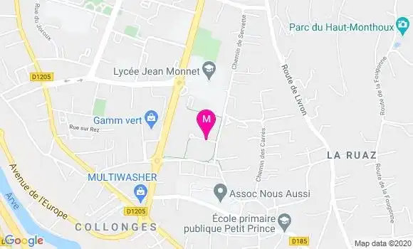 Localisation Dr Jerome Beaufils