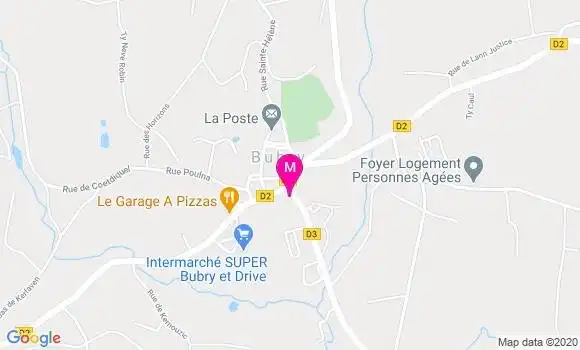 Localisation Dr Gildas Thomas
