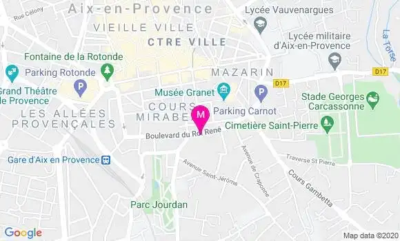 Localisation Dr Virginie Marchal