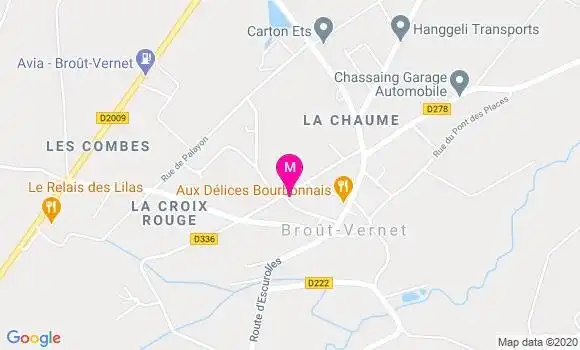 Localisation Dr Cindy Valcourt