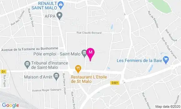Localisation Dr Baptiste Menon