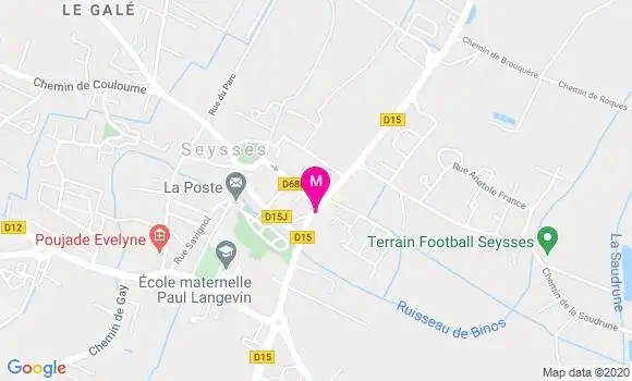 Localisation Dr Sylvie Bonfils