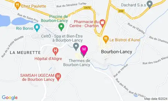 Localisation Dr Anne Claire Menager