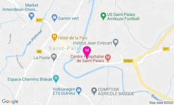 Localisation Dr Philippe De Geofroy