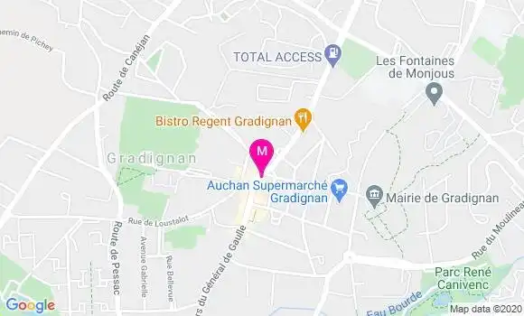 Localisation Dr Fanny Augere