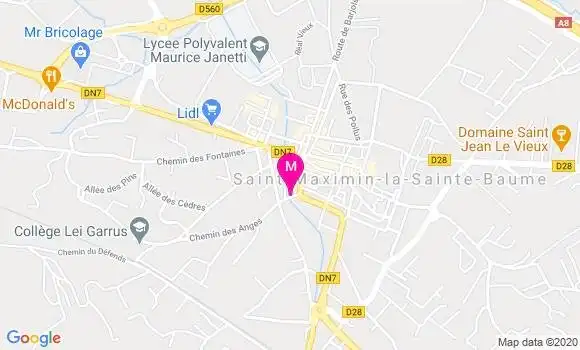 Localisation Dr Julien Brassac