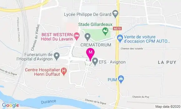 Localisation Dr Christophe Toth