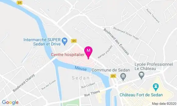 Localisation Dr Francois Xavier Protin