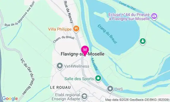 Localisation Dr Camille Champagne