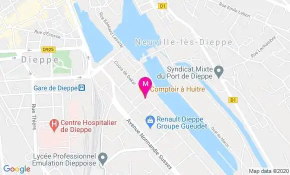 Localisation Dr Nicoleta Lesueur
