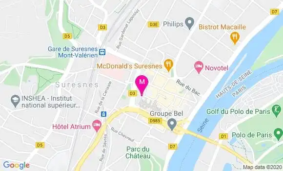 Localisation Dr Constance Front