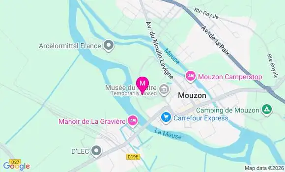 Localisation Dr Anne Sophie Monte