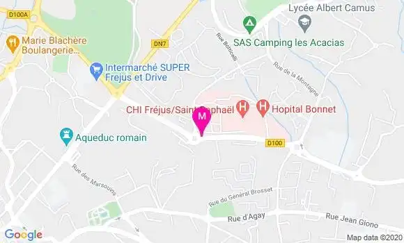 Localisation Dr Marc Leteif