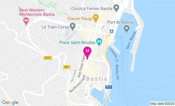 Localisation Dr Laurence Gabrielli