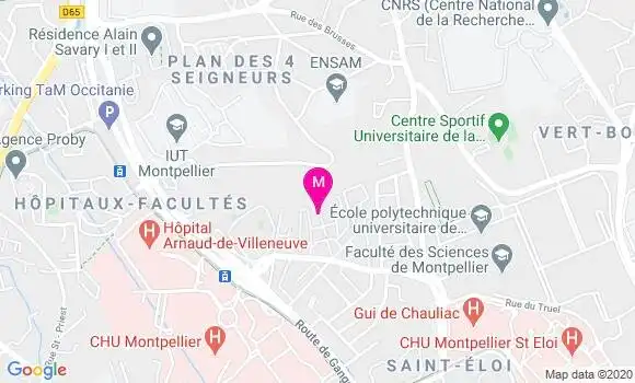 Localisation Dr Verena Hesse