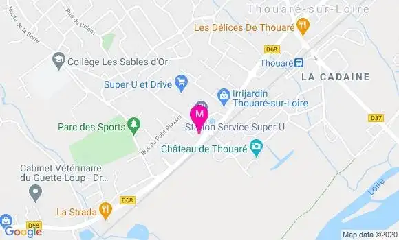 Localisation Dr Christelle Vannier