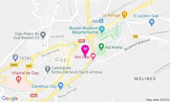 Localisation Dr Marie Anne Charles