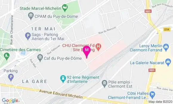 Localisation Dr Mounira Mansour