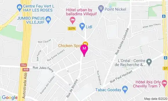 Localisation Dr Maxime Loos