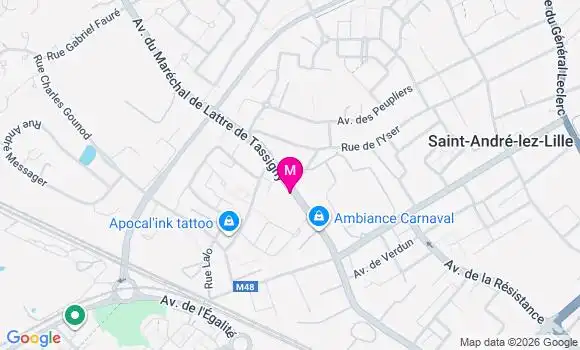 Localisation Dr Catherine Boutoille