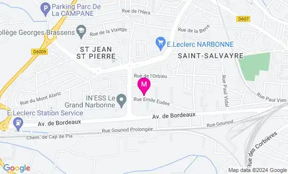 Localisation Dr Thibault Perrin