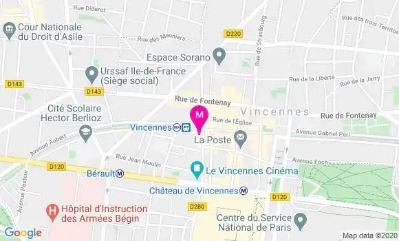 Localisation Dr Marie France Oprendek