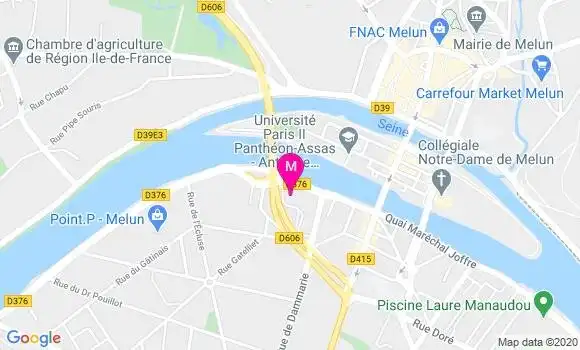 Localisation Dr Isabelle Agin