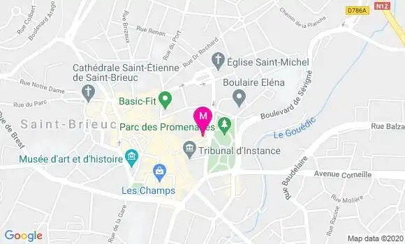 Localisation Dr Philippe Carriere