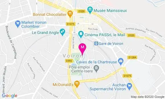 Localisation Dr Elsa Cuchet