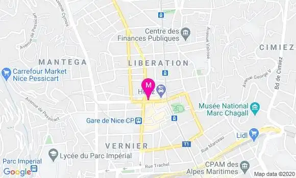Localisation Dr Isabelle Ailhaud Malbrancke