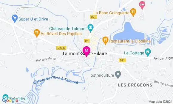 Localisation Dr Annick Lefebvre