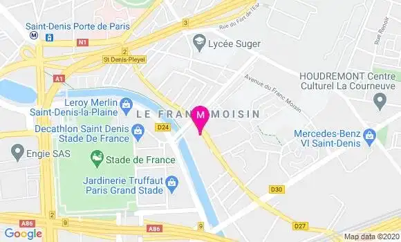 Localisation Dr Francoise Rey