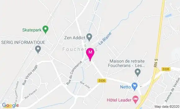 Localisation Dr Karine Chabod