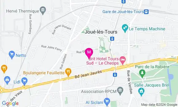 Localisation Dr Sophie Chamaret