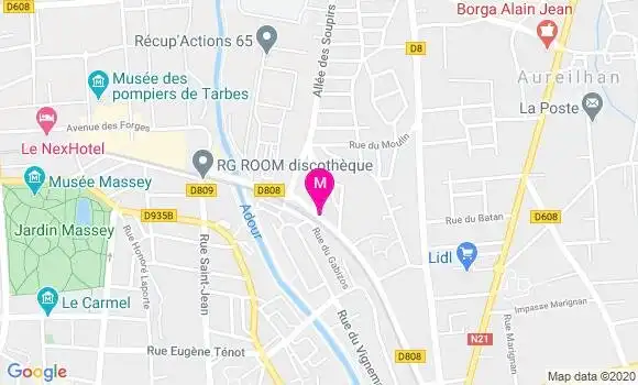 Localisation Dr Simon Latapie