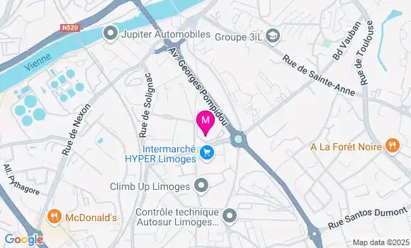 Localisation Dr Alexandra Poux