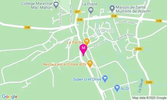 Localisation Dr Marielle Kuntz