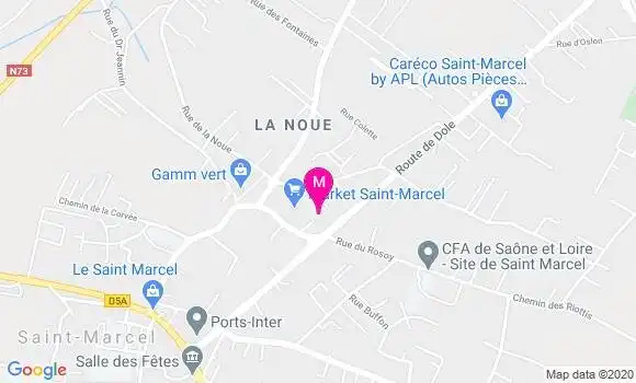 Localisation Dr Christine Doucet