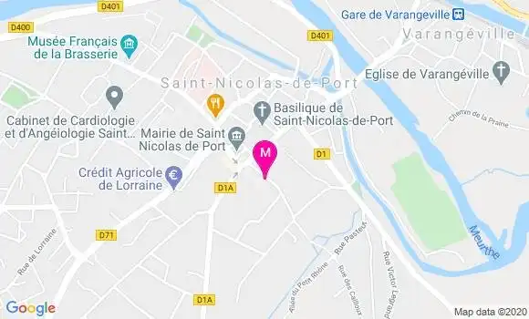 Localisation Dr Delphine Sauvage