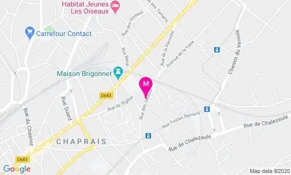 Localisation Dr Mathilde Lecellier