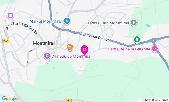 Localisation Dr Géraldine Chevalier Chansel