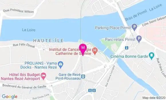 Localisation Dr Samuel Pineau