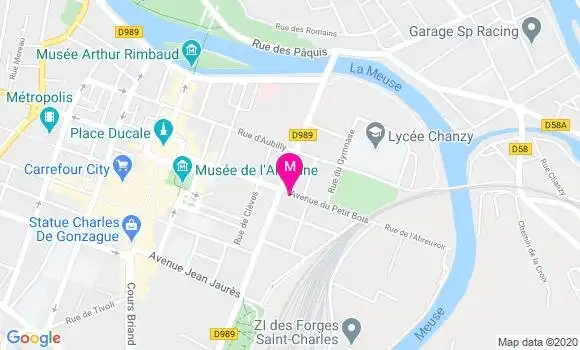 Localisation Dr Maxime Buffet